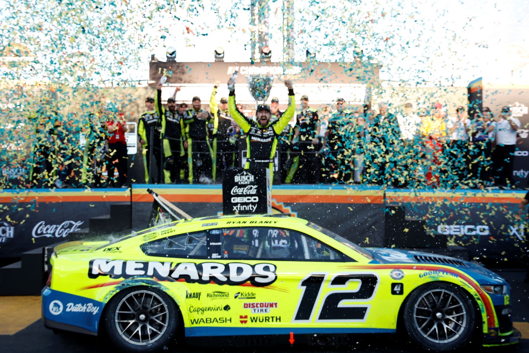 Car No. 12 in NASCAR History