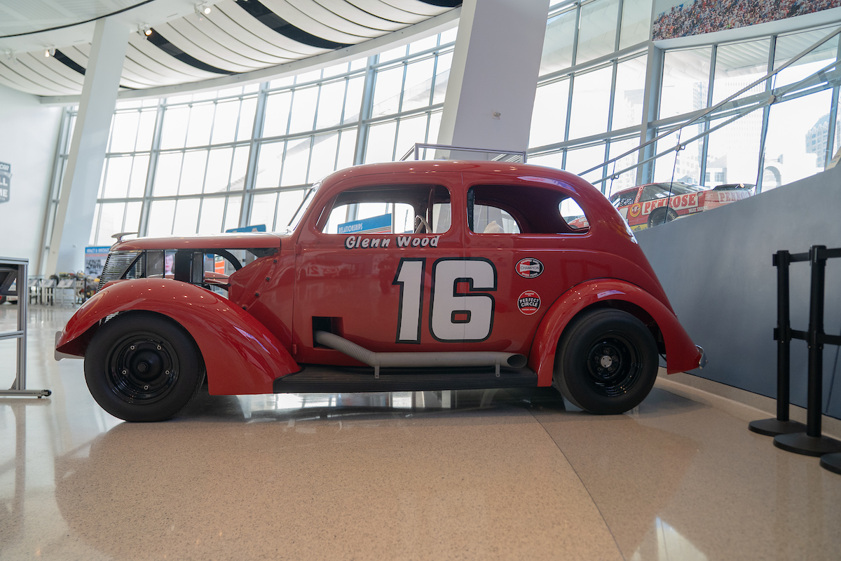 Woods Brothers75 Years NHOF Archive 1937 Ford Modified The Backseater